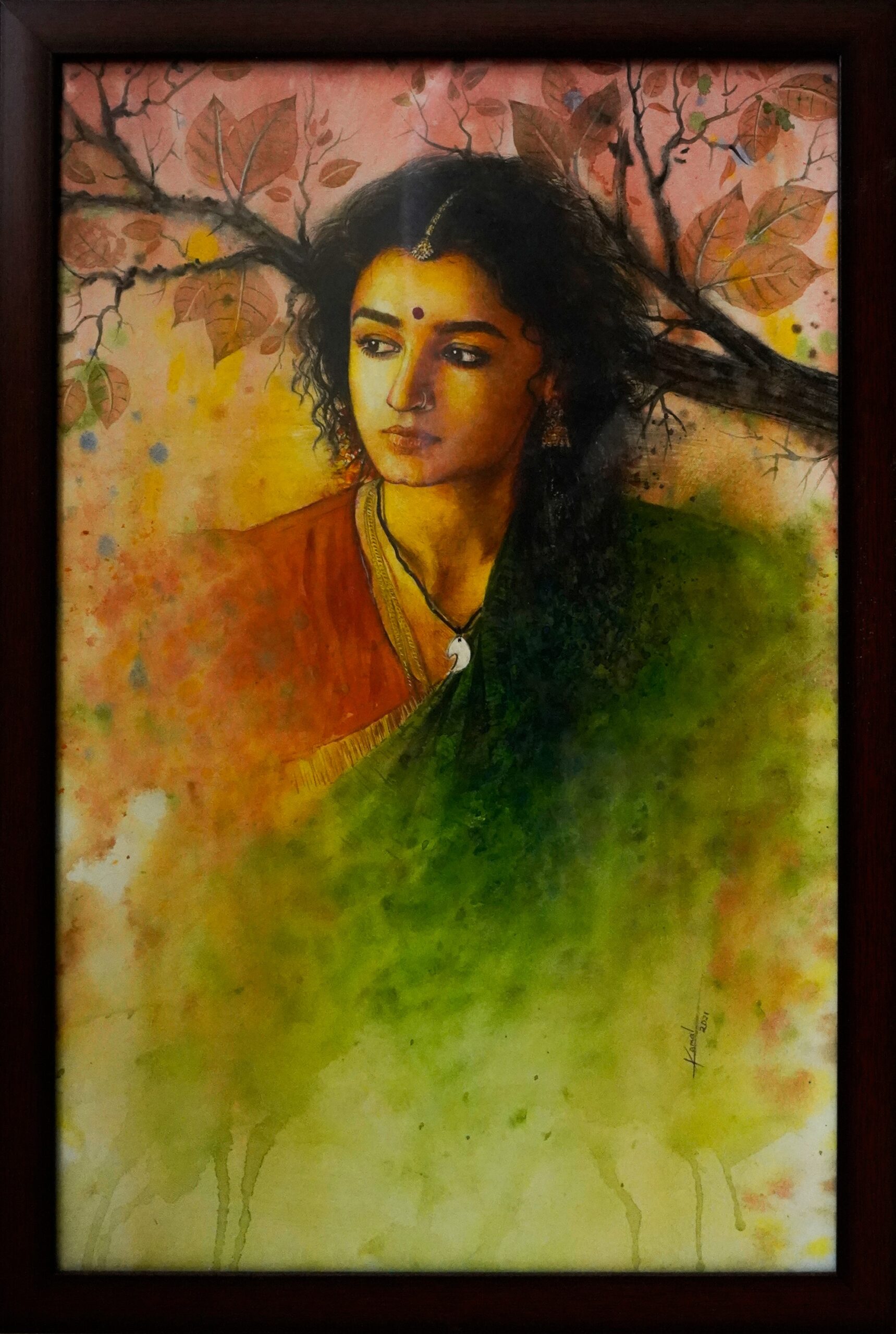 Bold and Beautiful Indian Woman