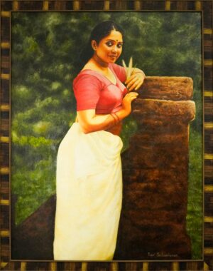 Village Woman in Attire